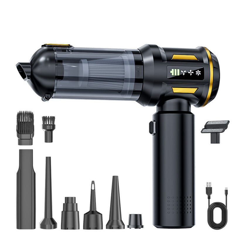 Aspirator Auto Portabil fără Fir, 18.000 Pa, 120 W, 4 in 1